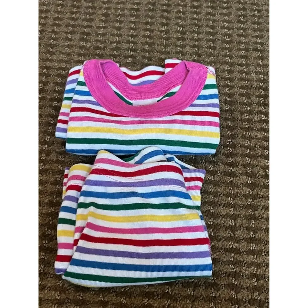 ❤️Hanna Andersson Short John pajamas.  Size 5/ 110cm. EUC!❤️